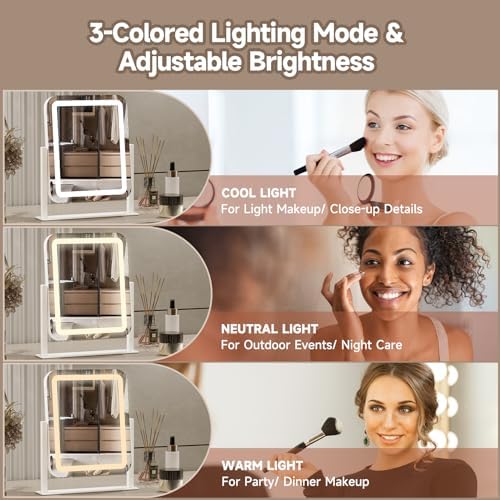 PRIMETEK Elegance 3-Light Vanity Mirror