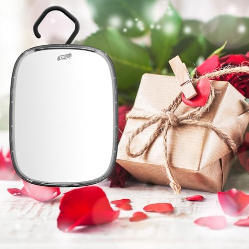 Fog-Free Portable TAILI shower mirror for easy shaving