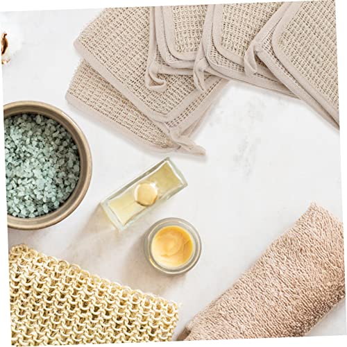 Baluue 5Pcs Exfoliating Shower Towels