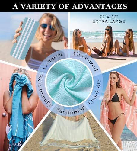 Lounge Around Coleman Beach Towel for Adults