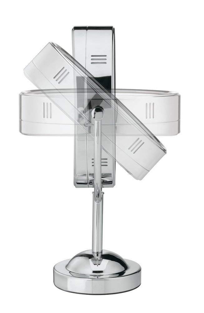 Beauty Mirror Lighted Makeup Mirror 1X7X Polished Chrome