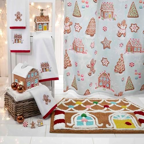 Fingertip Towels Soft Absorbent Christmas Collection Set of 2 Avanti Linens