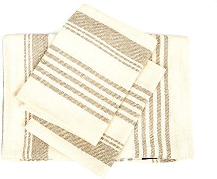 Perfect Cream Linen Towels Set LUMA