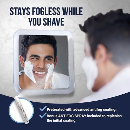 MIRRORVANA Compact Travel Shower Mirror