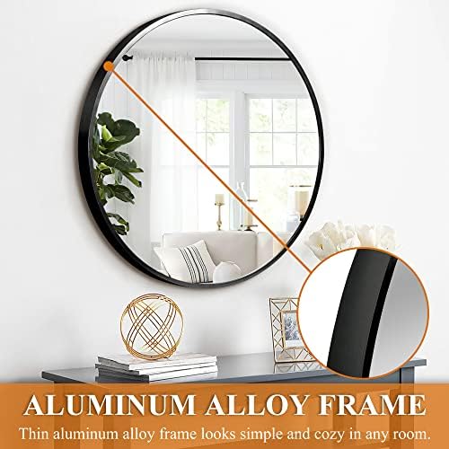 Large Circular Wall Mirror