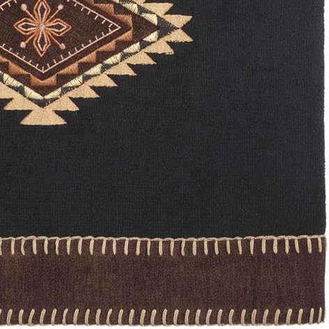 Avanti Linens Mojave Bath Towel Black - 100 Cotton Machine Washable OEKO-Tex Certified