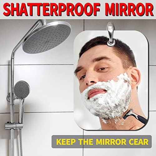 Durable ShatterPROTECT Shaver Mirror for Travellemen