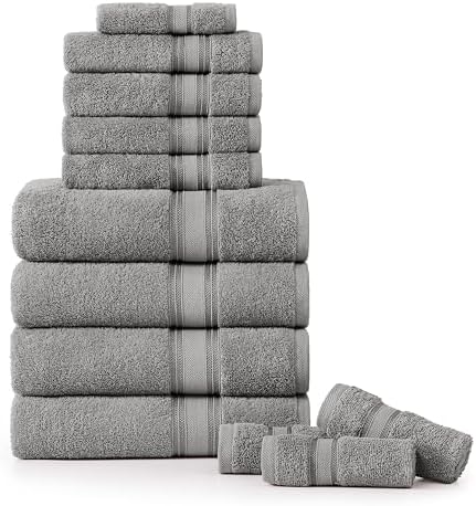 Luxury 12-Piece Bath Towels Set