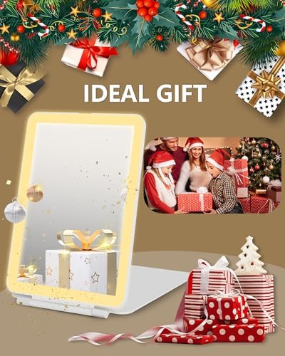 Perfect Make-up Mirror with Lights for Travelers