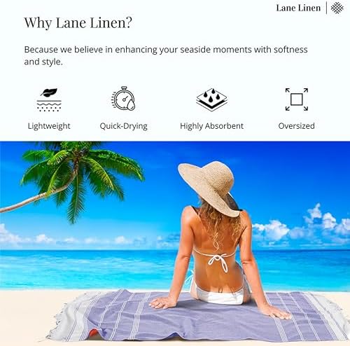 Oversize Beach Towels - 4-Pack for Adults