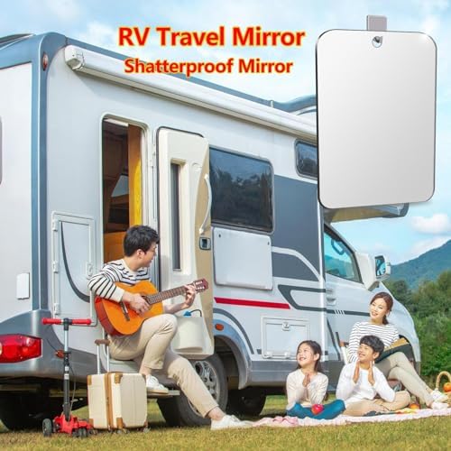 Unbreakable Portable Shower Mirror for Shaving - Large 108x78 Inch