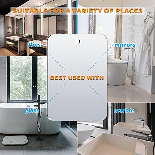 Durable ShatterPROTECT Shaver Mirror for Travellemen