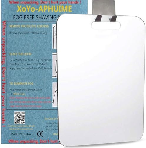 Fogless Shower Mirror - Premium Anti-Fog Design