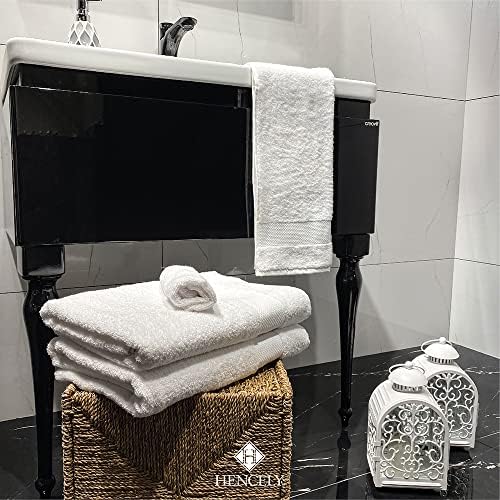 Hencely Luxury Bath Sheet Set 2 x 35x64 Inch Perfect Cotton Towels
