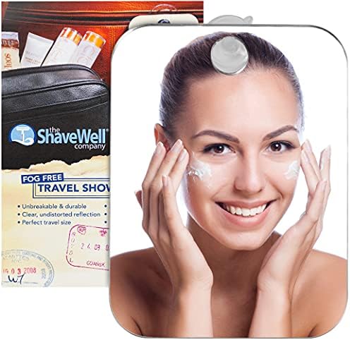 The Shave Well Company Anti-Fog Shaving Mirror