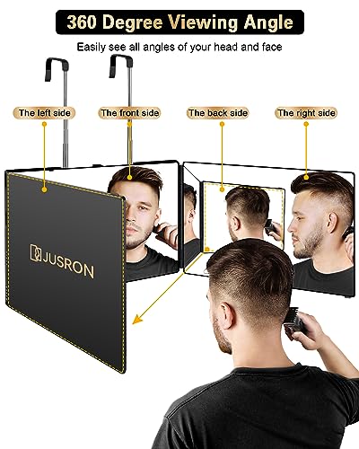 360-Degree Self-Hair Cutting Mirror
