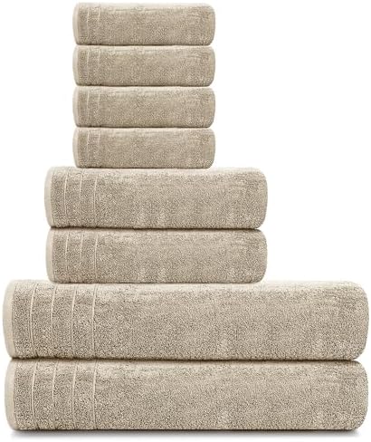 Tens Towels Quicker Dry and Ultra Soft Bath Hand Towels Set