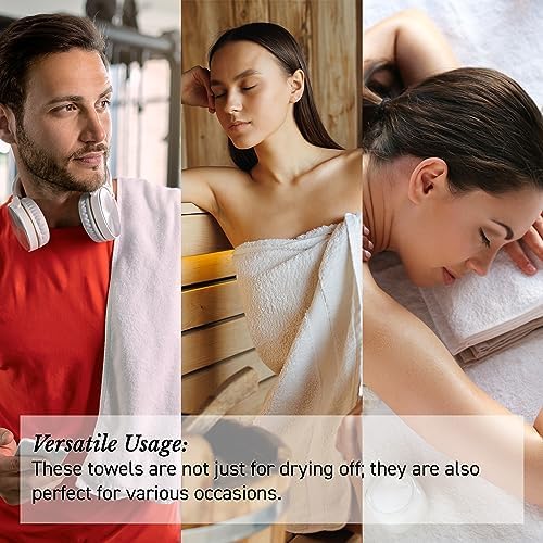 Luxury Turkish Cotton Bath Towel Set