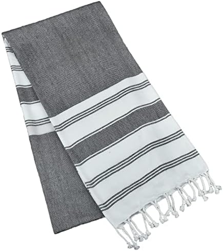 6 Count Nautical Stripe Cotton Beach Towels