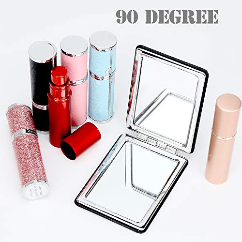 Elegant Compact Vanity Mirror for Men