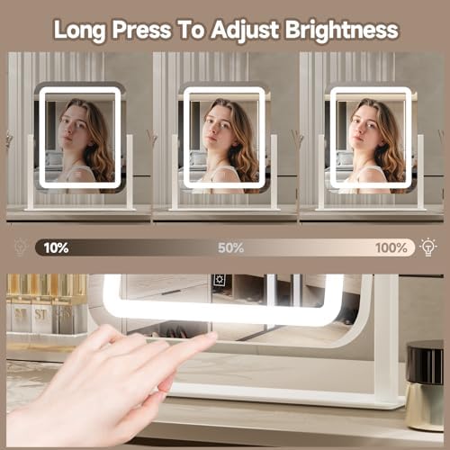PRIMETEK Elegance 3-Light Vanity Mirror