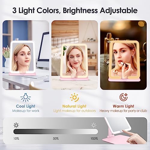 ESWU Portable Travel Makeup Mirror
