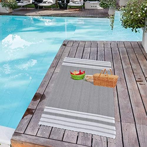 Nautical Stripe Beach Towels Set