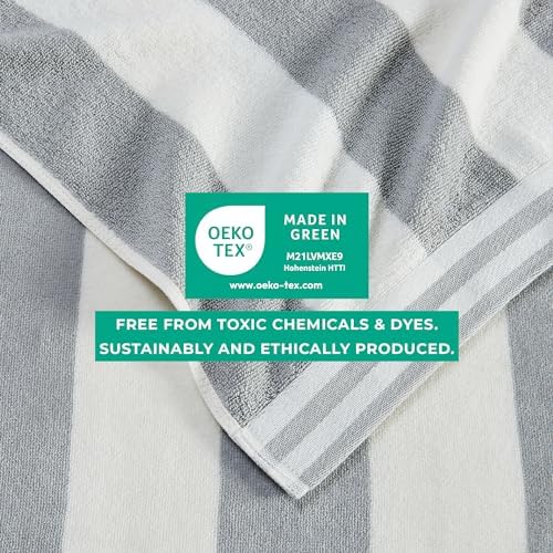 Cotton Velour Beach Towel Quick Dry Durable