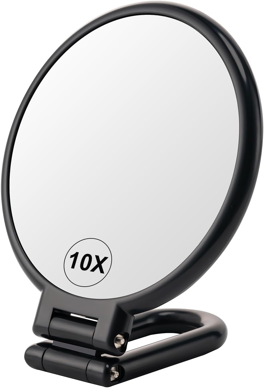 BOOMIBOO 1X10X Travel Magnifying Makeup Mirror