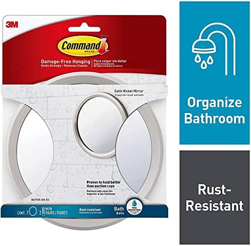 Sturdy Shower Mirror for Home Bathroom Use