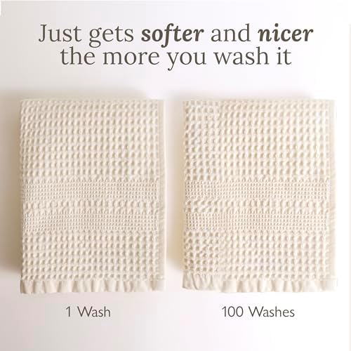 Quick-Dry Eco-Friendly Waffle Towels 40x80