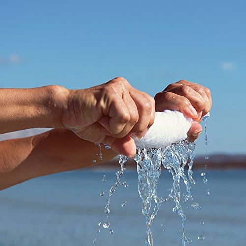 Utopia 24-Pack White Cotton Washcloths for Home Gym