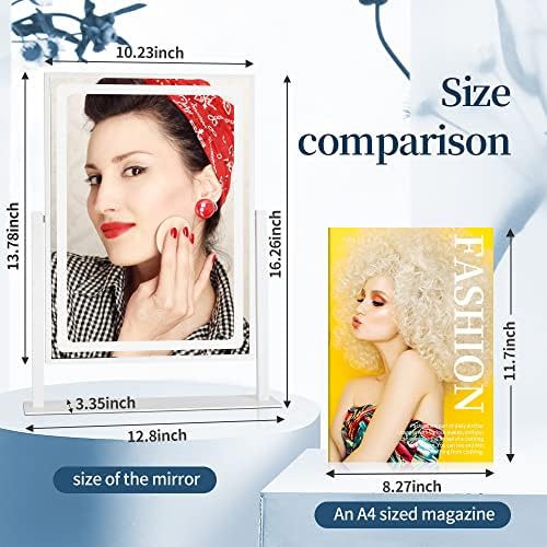 BRIGHTINWD - Touch Control 3-in-1 Vanity Mirror with Lights