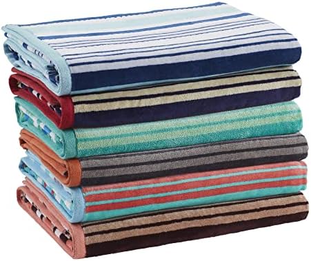 100 Cotton Oversized Beach Towels Set of 2