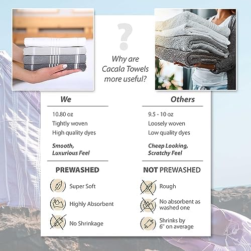 Cacala Lightweight 100 cotton beach towel