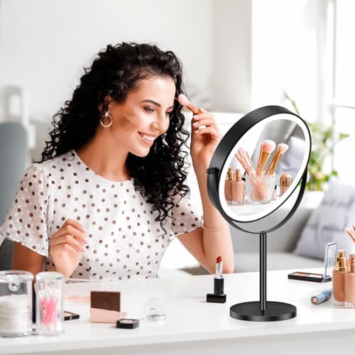 ALHAKIN 9 Lighted Makeup Mirror