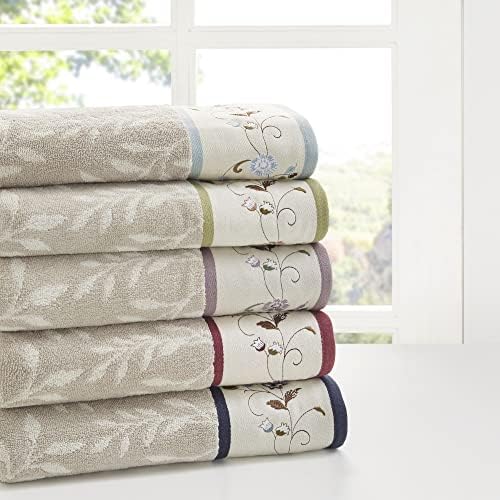 Madison Park Serene 100 Cotton Bath Towel Set