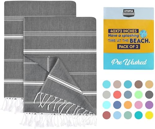 Utopia 2-Pack Beach Towels