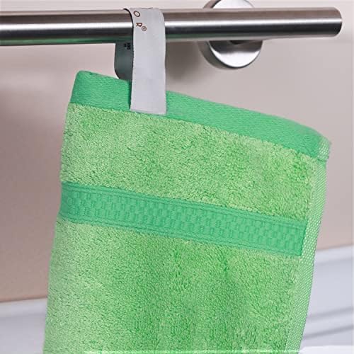 6-Piece Superior Towel Set Rayon from Bamboo Cotton Blend