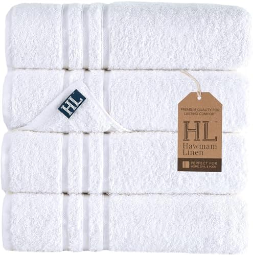 Luxurious Turkish Cotton Bath Towels