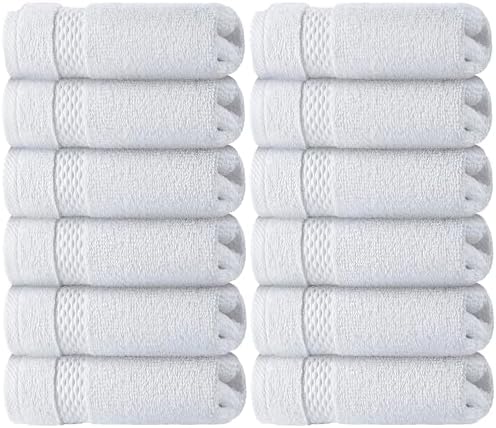 Luxury Cotton Washcloth - Hotel Spa 12-Pack