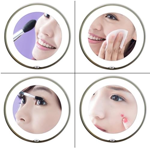 JiBen 10X Magnifying Makeup Mirror