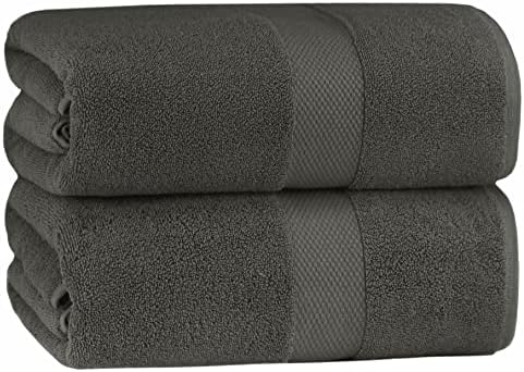 COTTON CRAFT Hotel Spa Luxury Bath Sheet Set 40x80 2 Pack