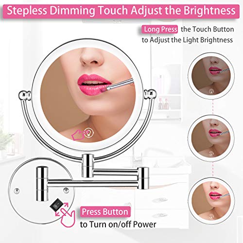 High-Quality Double-Sided Makeup Mirror