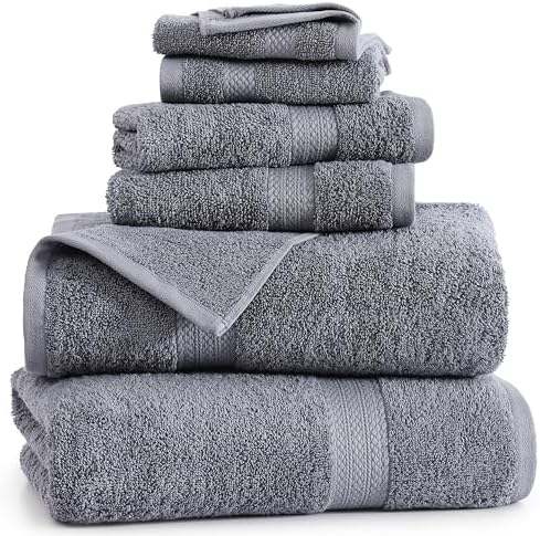 Experience luxury with our 6-Piece Bath Towels Set for Home