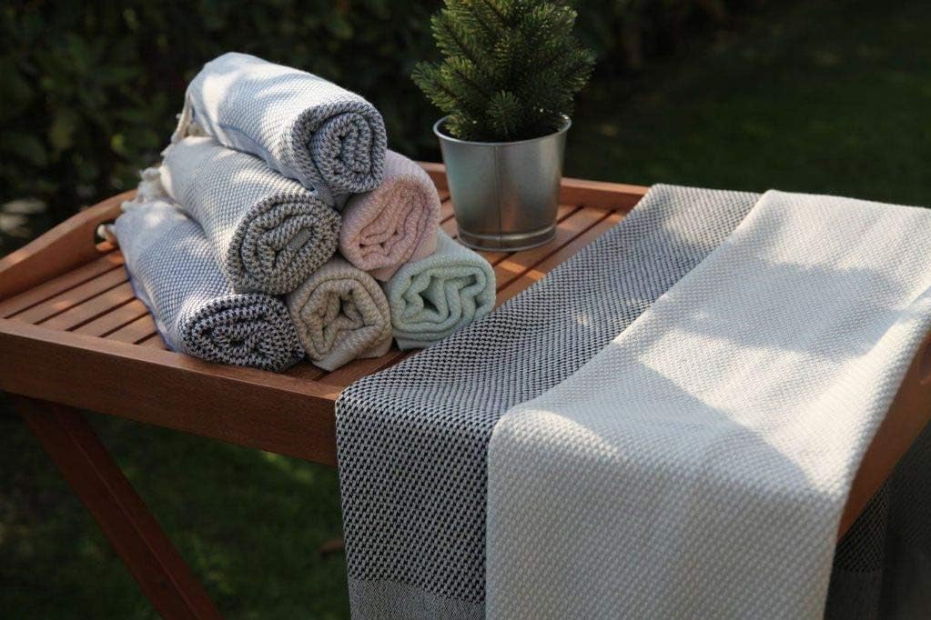 Olive Linen Lightweight Turkish Hand Towels Desert Sand
