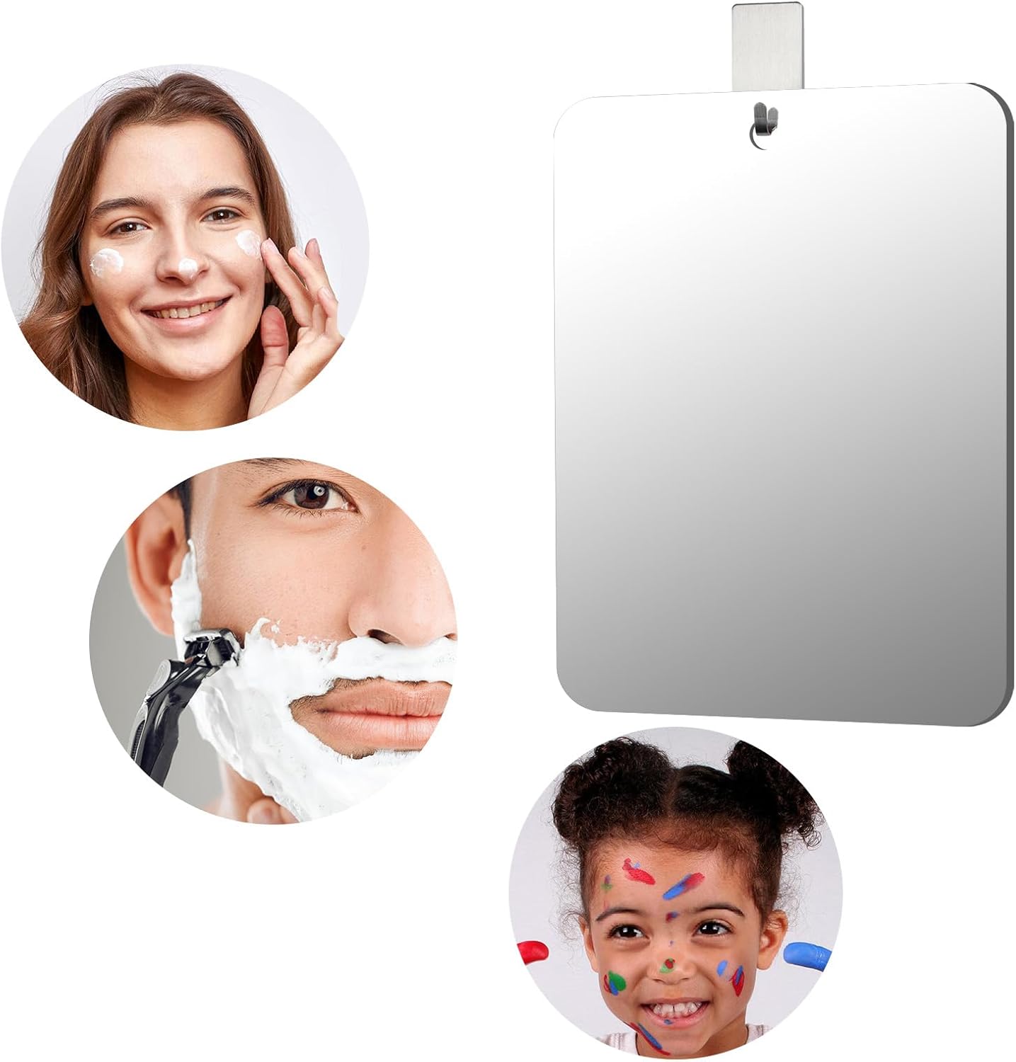 Canhard Unbreakable 108x7-inch shower mirror Portable Travel-Friendly