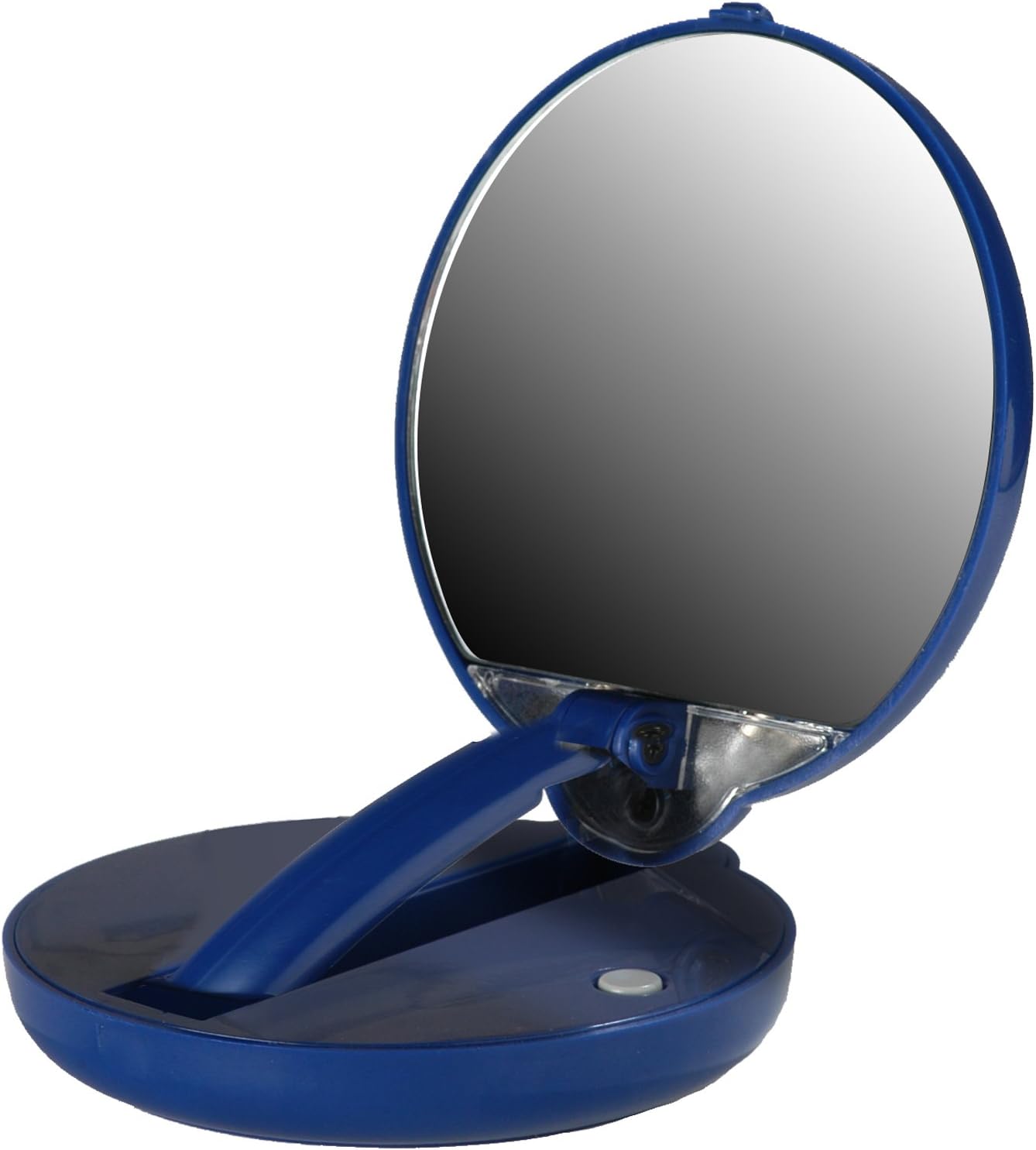 Floxite 15Xmag Blue Tabletop Makeup Mirror