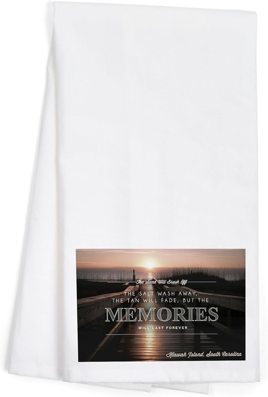 Lantern Press Kiawah Island Beach Towel