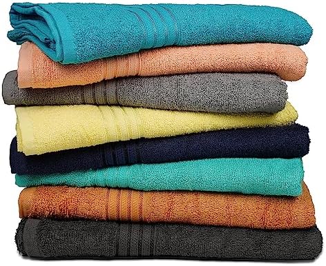 ZUPERIA Multicolor Bath Towels